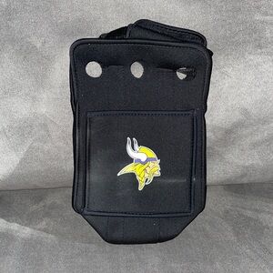 Vintage official NFL Minnesota Vikings 6 pack beer tote.